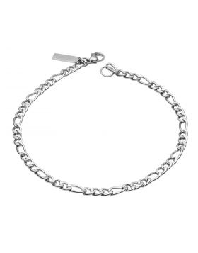 Steel Figaro Bracelet