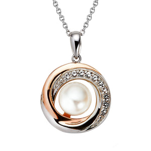 Jersey Pearl Camrose Swirl Pendant