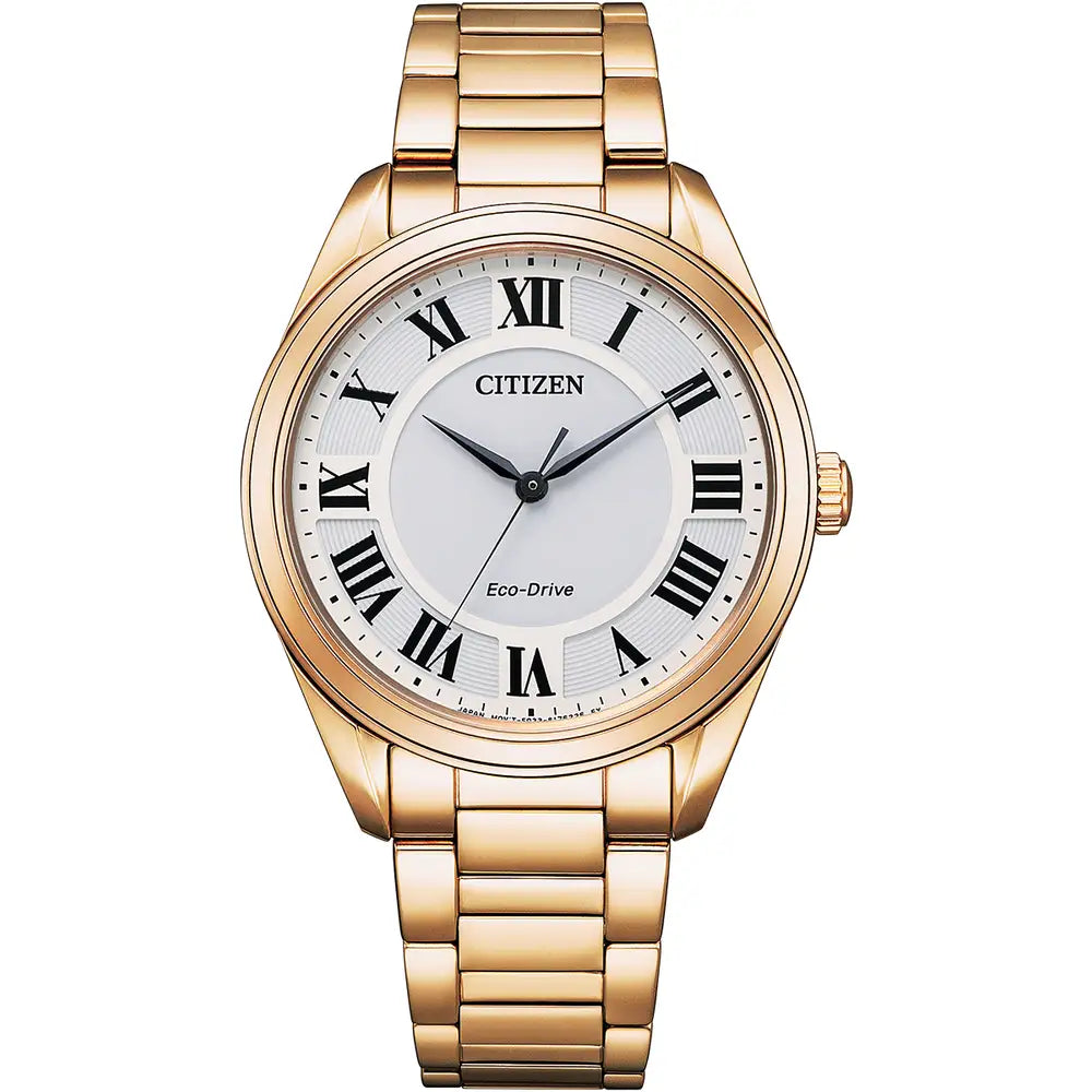 Gold plated citizen watch hot sale