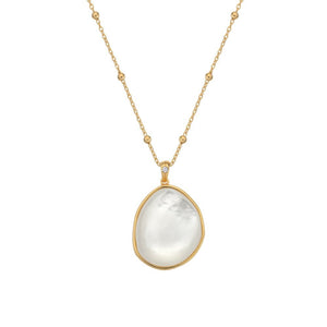 Hot Diamonds x Jac Jossa Calm Mother of Pearl Necklace