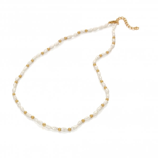 Hot Diamonds x Jac Jossa Calm Pearl Necklace