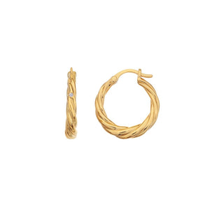 Hot Diamonds Jac Jossa Entwine Earrings